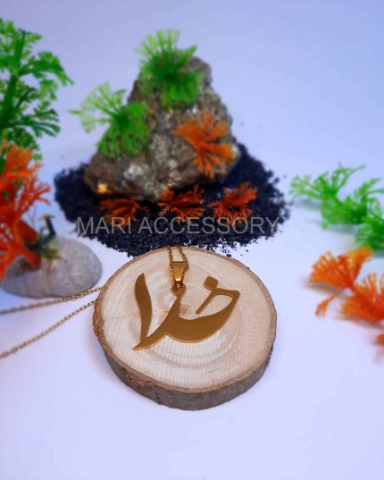 گردنبند خدا استیل طلایی کد۱۶۸